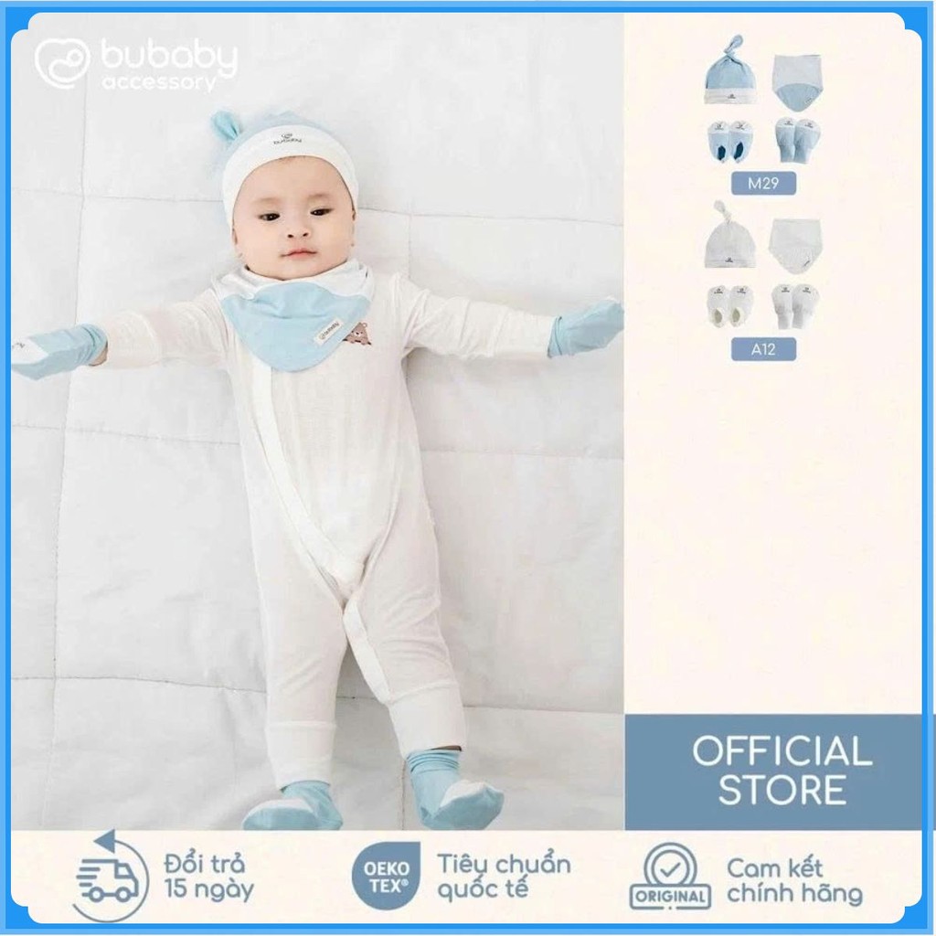 Set phụ kiện Bubaby cho bé trai bé gái | Phụ kiện BU Baby chính hãng