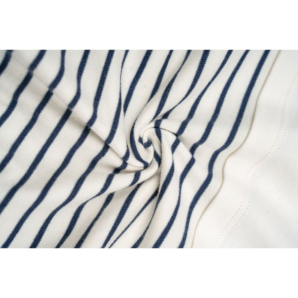 BU Baby (0M-12M) Body chip ngắn tay cổ thủy thủ Bubaby Cotton PCT235300 | Body Sơ sinh Chính hãng