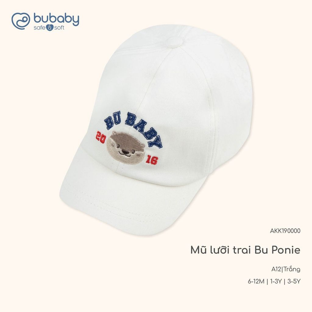 BU Baby (6M-5Y) Mũ lưỡi trai Mũ Bucket BU KaKi - AKK19 | Phụ kiện chính hãng