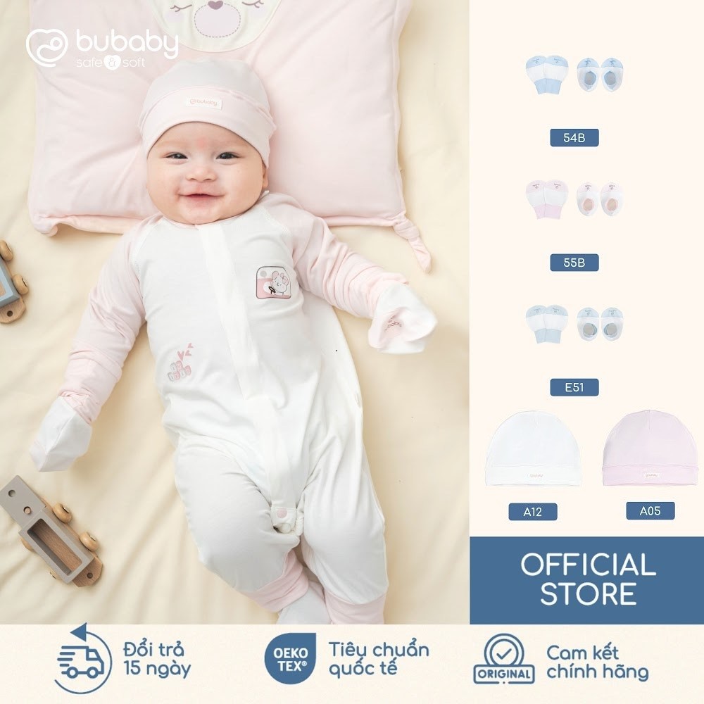 BU Baby Set Phụ kiện Bộ bao chân, bao tay và Mũ Little Car BU Baby ABB400007| Phụ kiện chính hãng