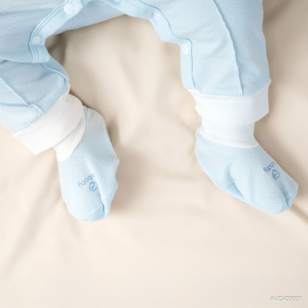 BU Baby Set phụ kiện Yếm Giả vest, Mũ Bonnet Little Pony, Bao tay bao chân bé trai BU Baby AVC01 | Phụ kiện chính hãng