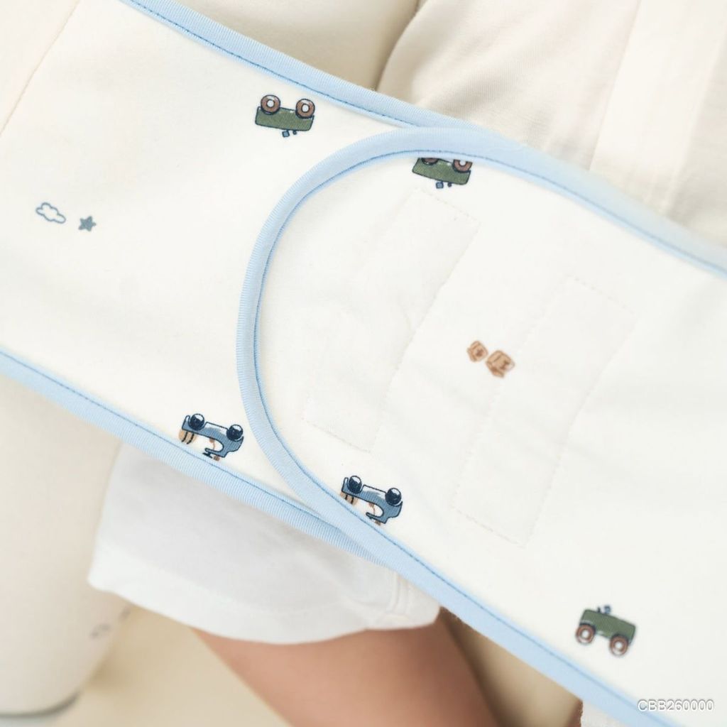 BU Baby Set Phụ kiện Chăn, Gối, Gối chặn cho bé Little Car Bambus CBB080000 | Phụ kiện chính hãng