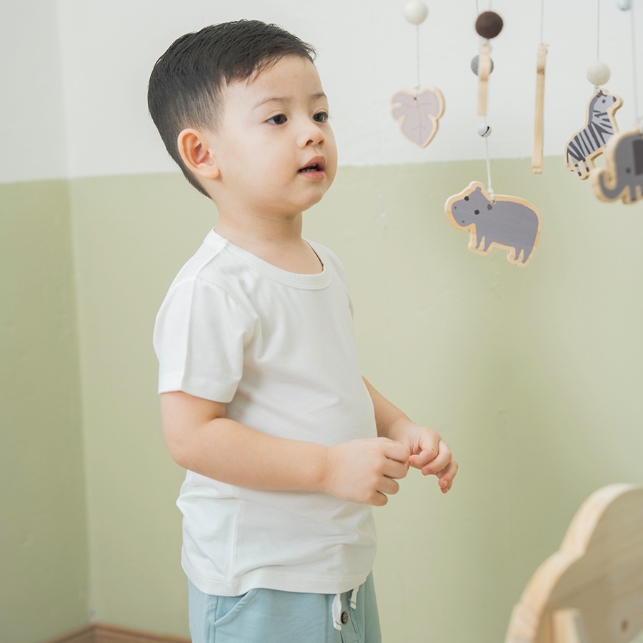 (6M-5Y) Set 2 áo ngắn tay cổ tròn Siro BSR330401 - BSR330403 | Quần áo BU Baby chính hãng