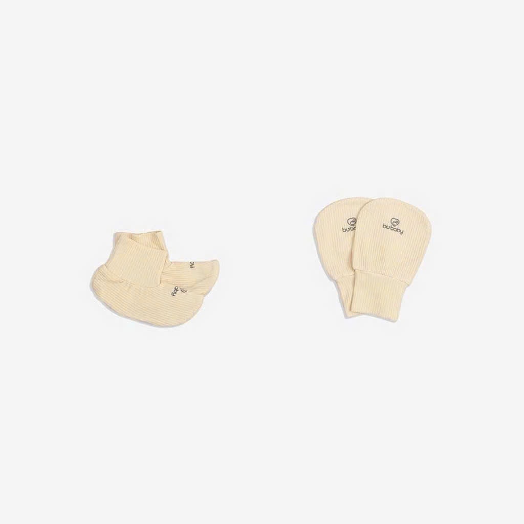 Tổng hợp các set Bao Tay Bu baby Bao Chân BU baby sợi tre mềm mướt | Phụ kiện BU baby chính hãng
