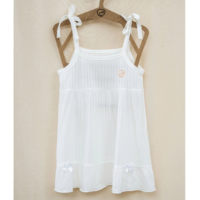 (12M-5Y) Váy 2 dây bèo gấu Molist - BMD55BG00 | Váy BU Baby Chính hãng