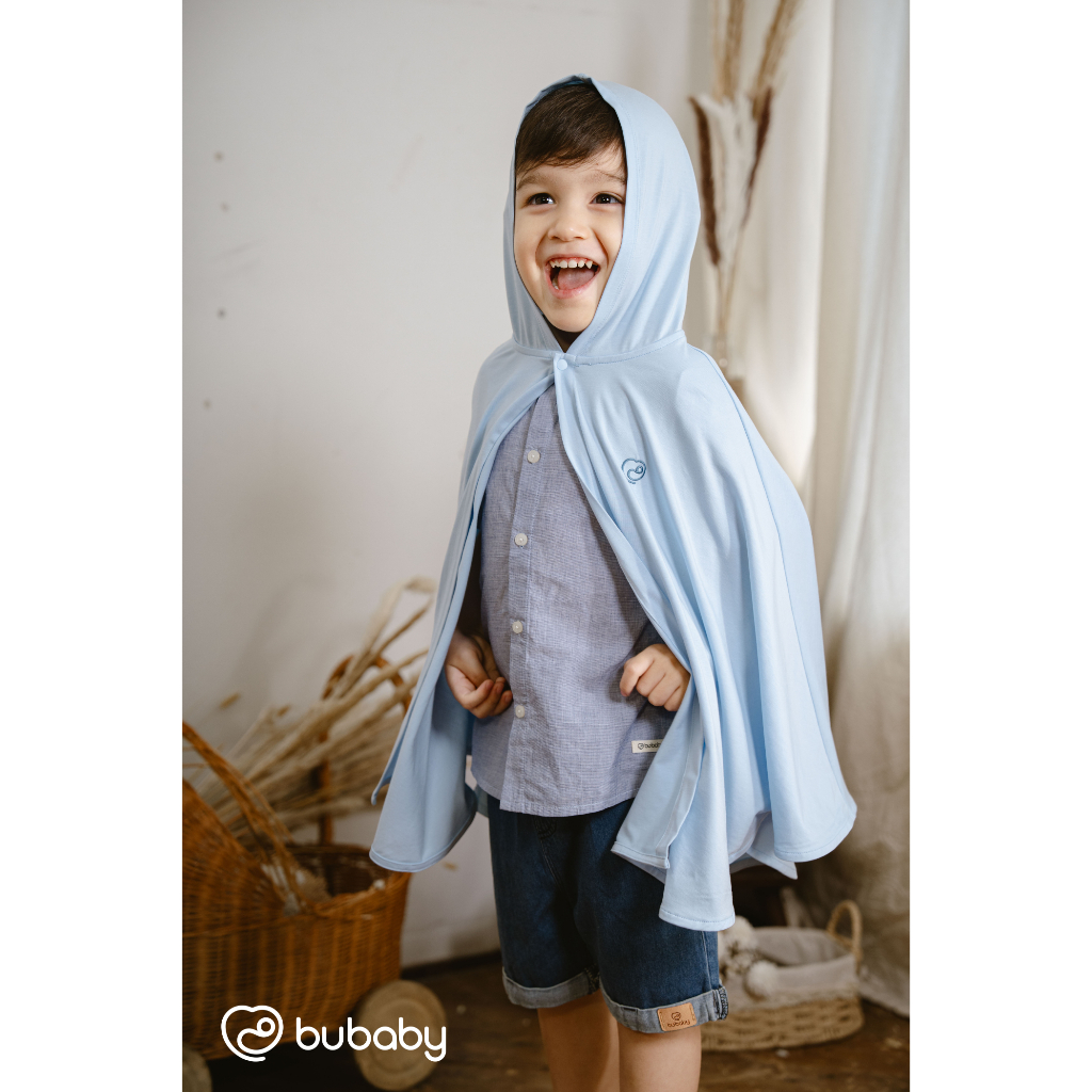 (6M-5Y) Áo choàng đa năng mũ nhọn cho bé trai bé gái BU Baby Bamco - BBC3100MN | Quần áo Bubaby chính hãng