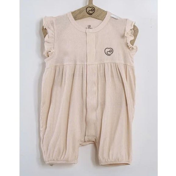 (1M-12M) Body đùi ngắn tay cài giữa Bé trai Bé gái - BSR230203 BSR230200 BSR230204 | Quần áo BU Baby chính hãng