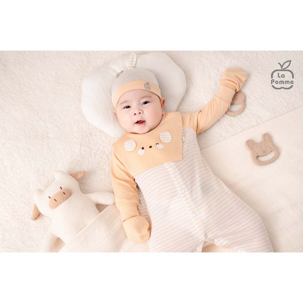 LaPom Body dài tay La Pomme Kẹo ngọt bé con - Đồ sơ sinh cho bé - Đồ sơ sinh bé trai - Baby - Đồ sơ sinh bé gái
