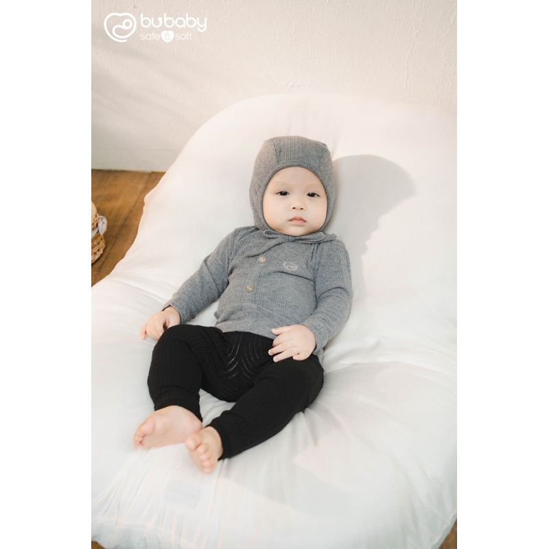 (1-6M) Mũ Buộc dây bonnet Lennie - AWL194300 Phụ kiện BU Baby chính hãng