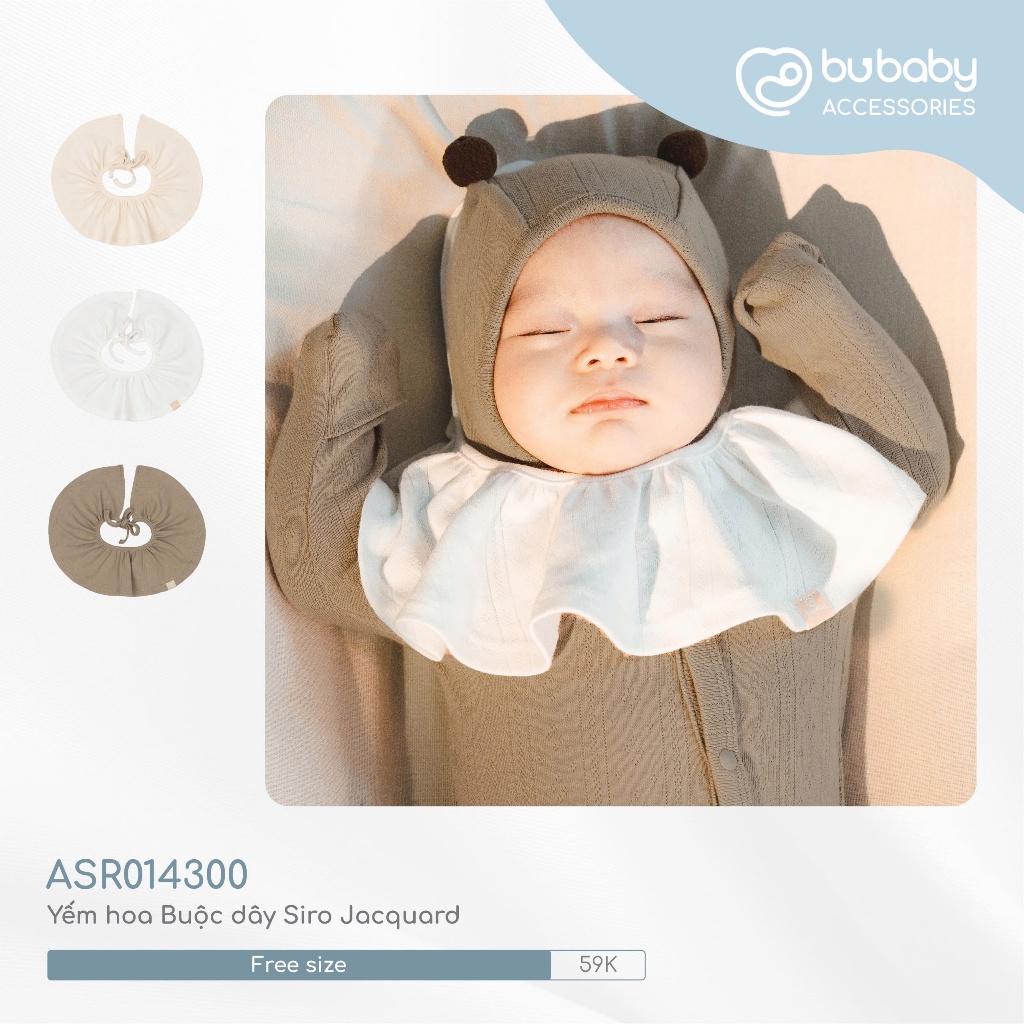 Yếm hoa Buộc dây Siro Jacquard - ASR014300