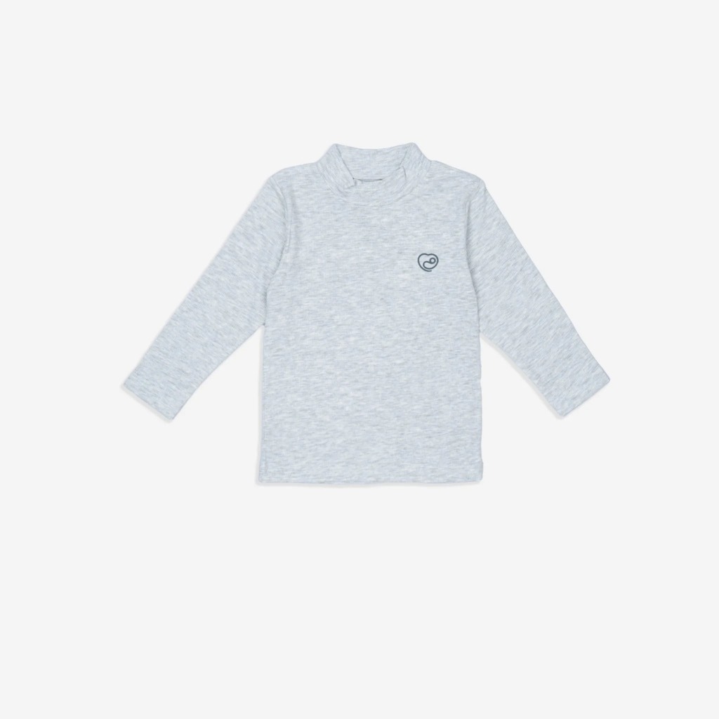 (6M-5Y) Áo dài tay cao cổ BSR310901 Siro Jacquard nhiều màu sắc - Siro - Bubaby bé trai – Bubaby bé gái – Quần áo Bubaby