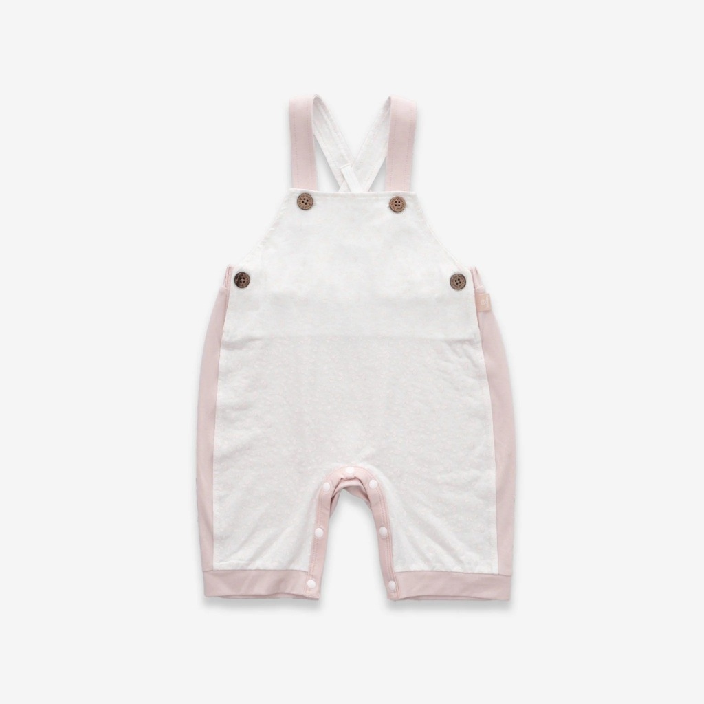 (3M-18M) Quần yếm đùi 2 dây Muda BU Baby - Kyomi BBC4352MD Quần áo Bubaby Chính Hãng