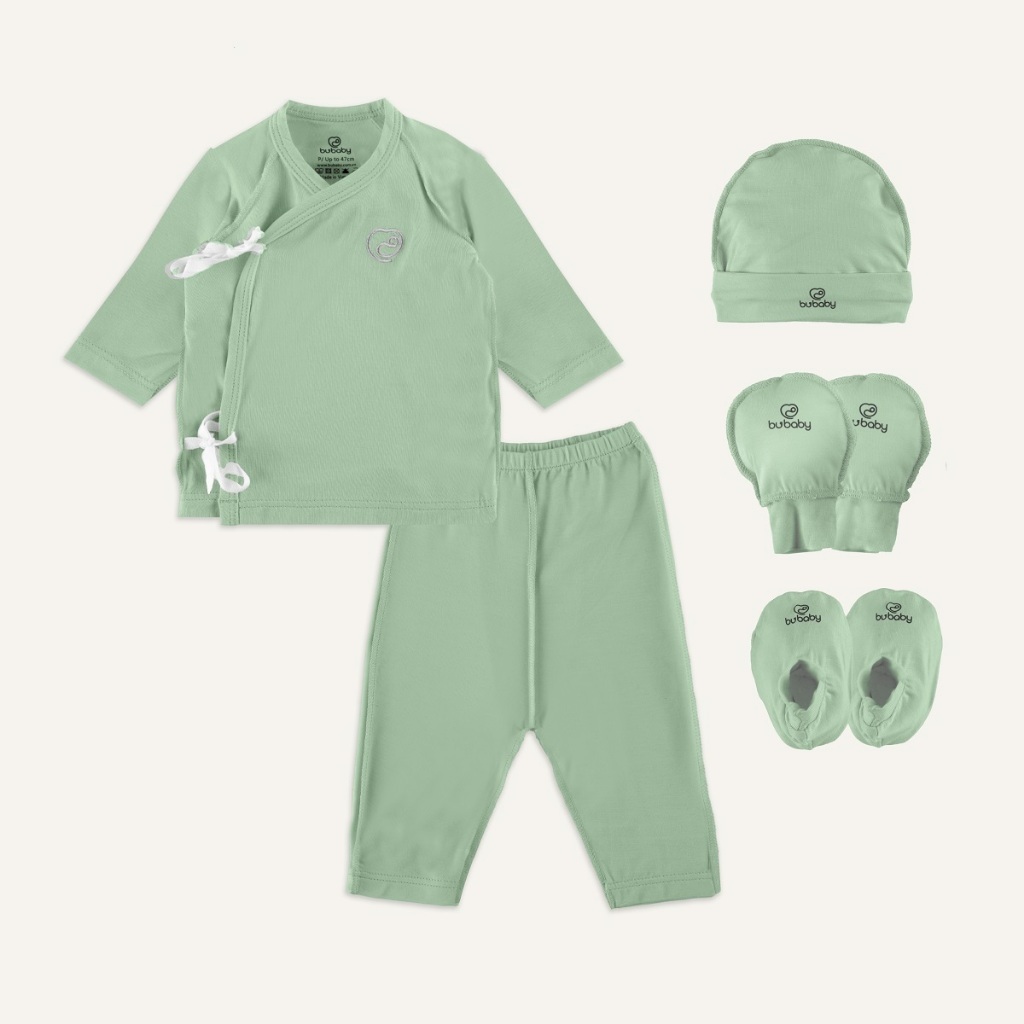 BU Baby (2kg - 2.7kg) Set đồ cho bé sinh non bé nhẹ cân Bambus - Tiny Hope | Quần áo chính hãng