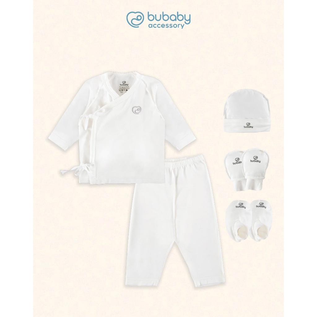 BU Baby (2kg - 2.7kg) Set đồ cho bé sinh non bé nhẹ cân Bambus - Tiny Hope | Quần áo chính hãng