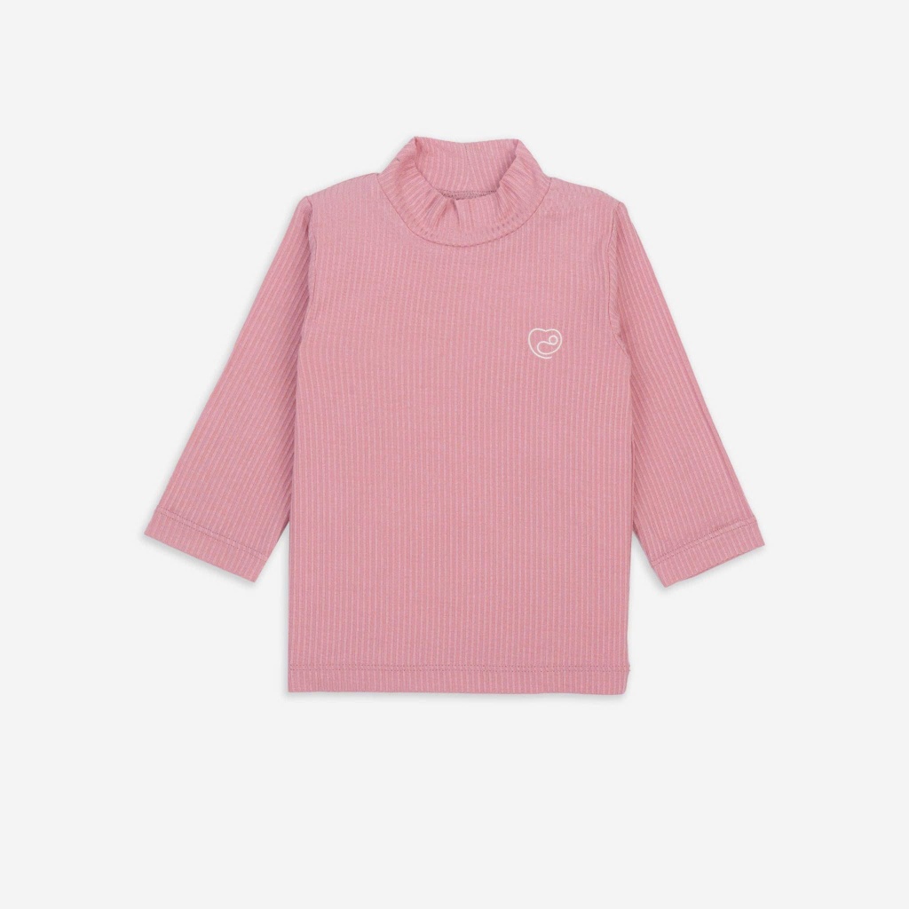 (12M-4Y) Áo dài tay cao cổ BU Baby cho bé chất liệu sợi gỗ sồi - Molist BMD310902 | Quần áo Bubaby chính hãng