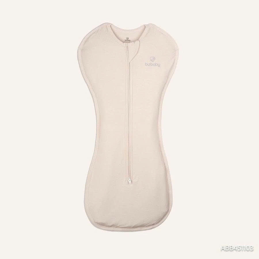 (0M-9M) Túi ngủ cho bé ABB451100 ABB451103 - chất sợi tre khoá kéo 2 chiều BUbaby - Túi ngủ BUbaby chính hãng