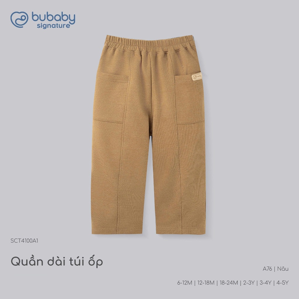 (6M-5Y-Nhiều mẫu) Quần dài Bé trai bé gái - Bubaby