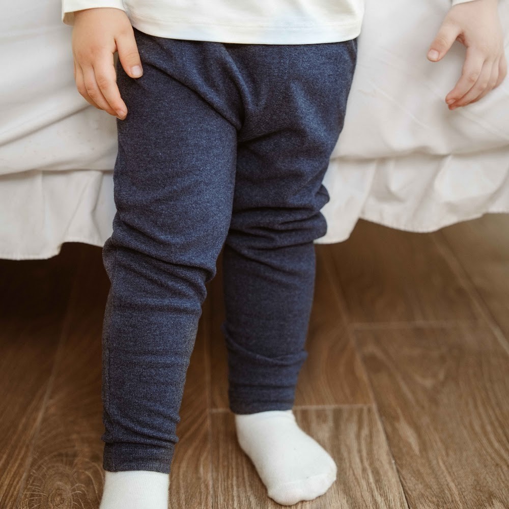 (0-5Y) Quần legging dài cho bé BCT410002 BMD410003 cho bé trai, bé gái  -  Quần áo BU Baby chính hãng - Quần legging Bu
