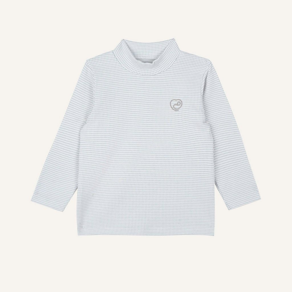 (6-5Y) Bubaby Lapome Áo dài tay cao cổ - Áo giữ nhiệt Bubaby