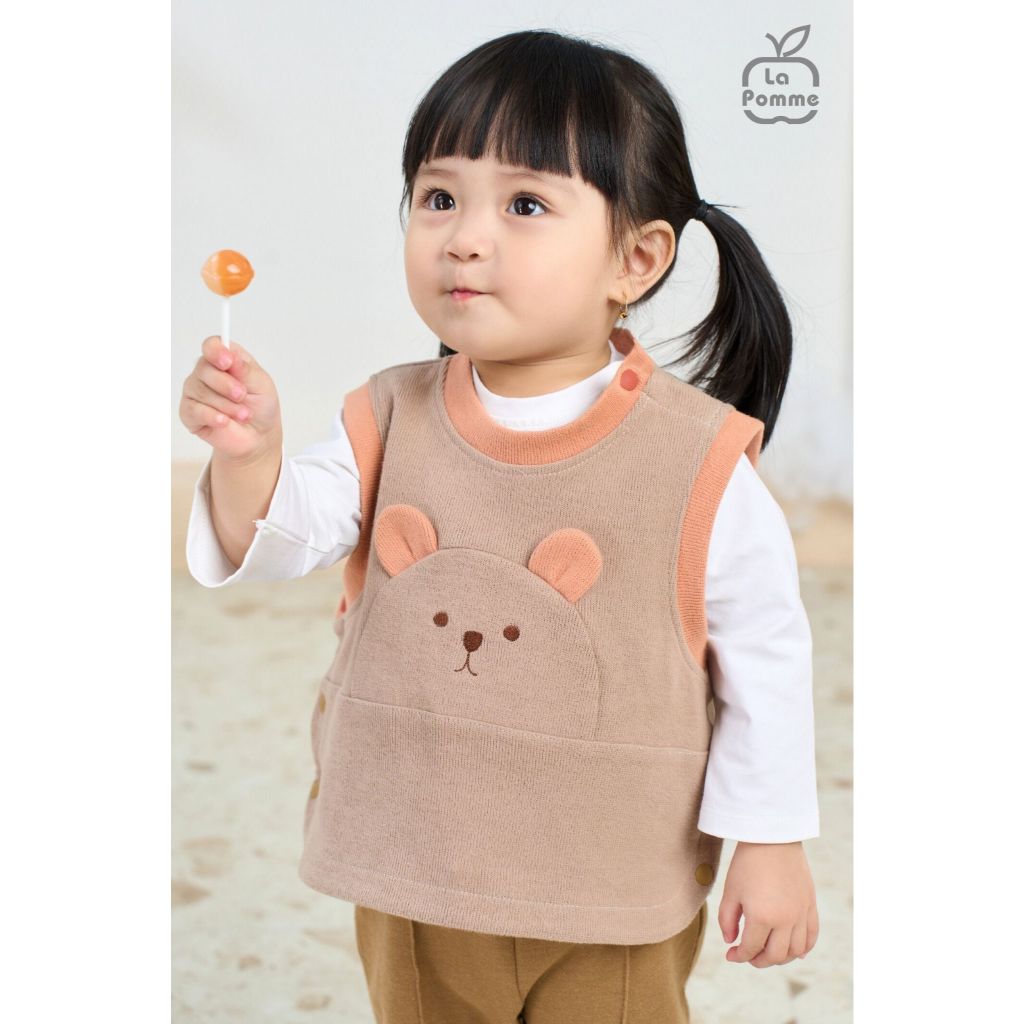Lapomme Sale (6M - 5Y) Áo gile cho bé trai bé gái