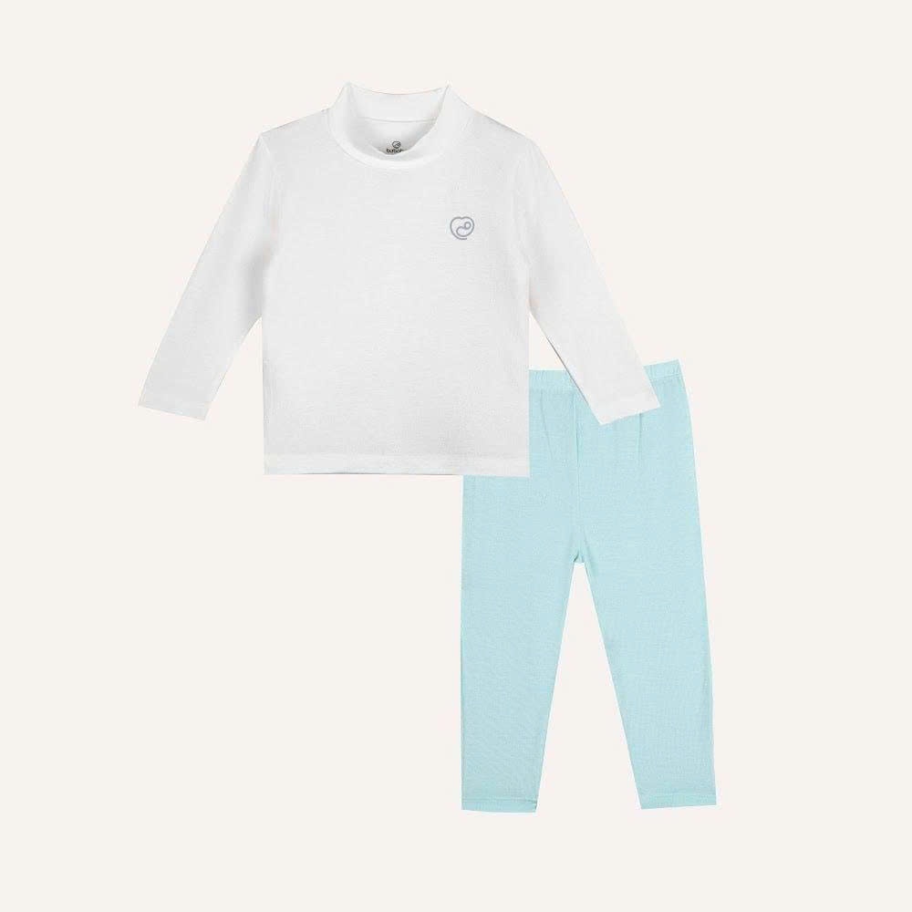 BU Baby (6M-5Y) Bộ dài tay cổ tròn Thu êm BU Siro BSR110402 BSR110406 | Quần áo BUbaby chính hãng