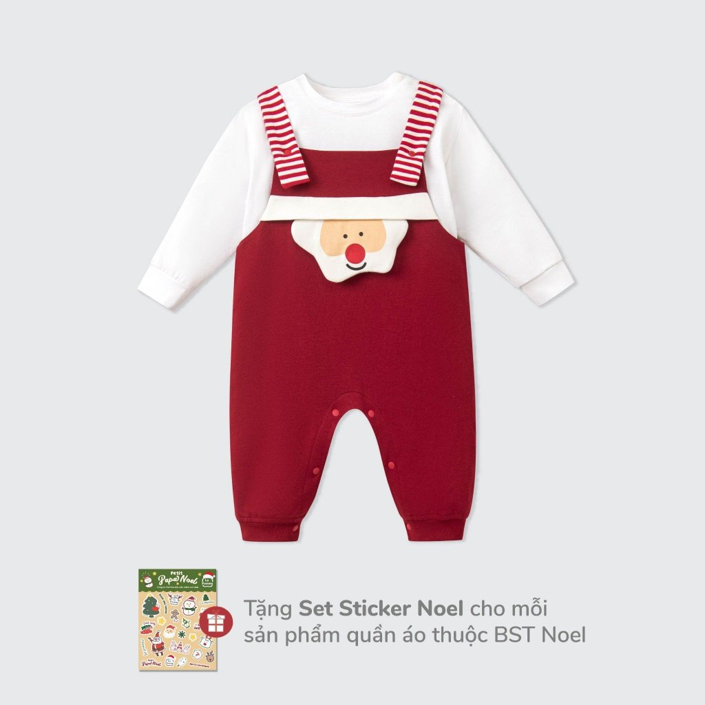 Lapom Set yếm và áo La Pomme ông già noel La Pomme