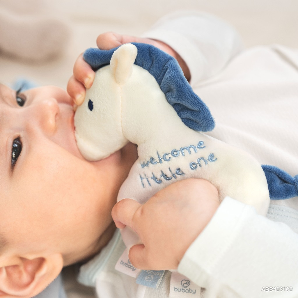 BU Baby Lục Lạc Thú Nhồi Bông Kích thích giác quan Cho Bé Nhỏ Xinh, Êm Ái, Bé Cầm Là Mê I ACT4696NX