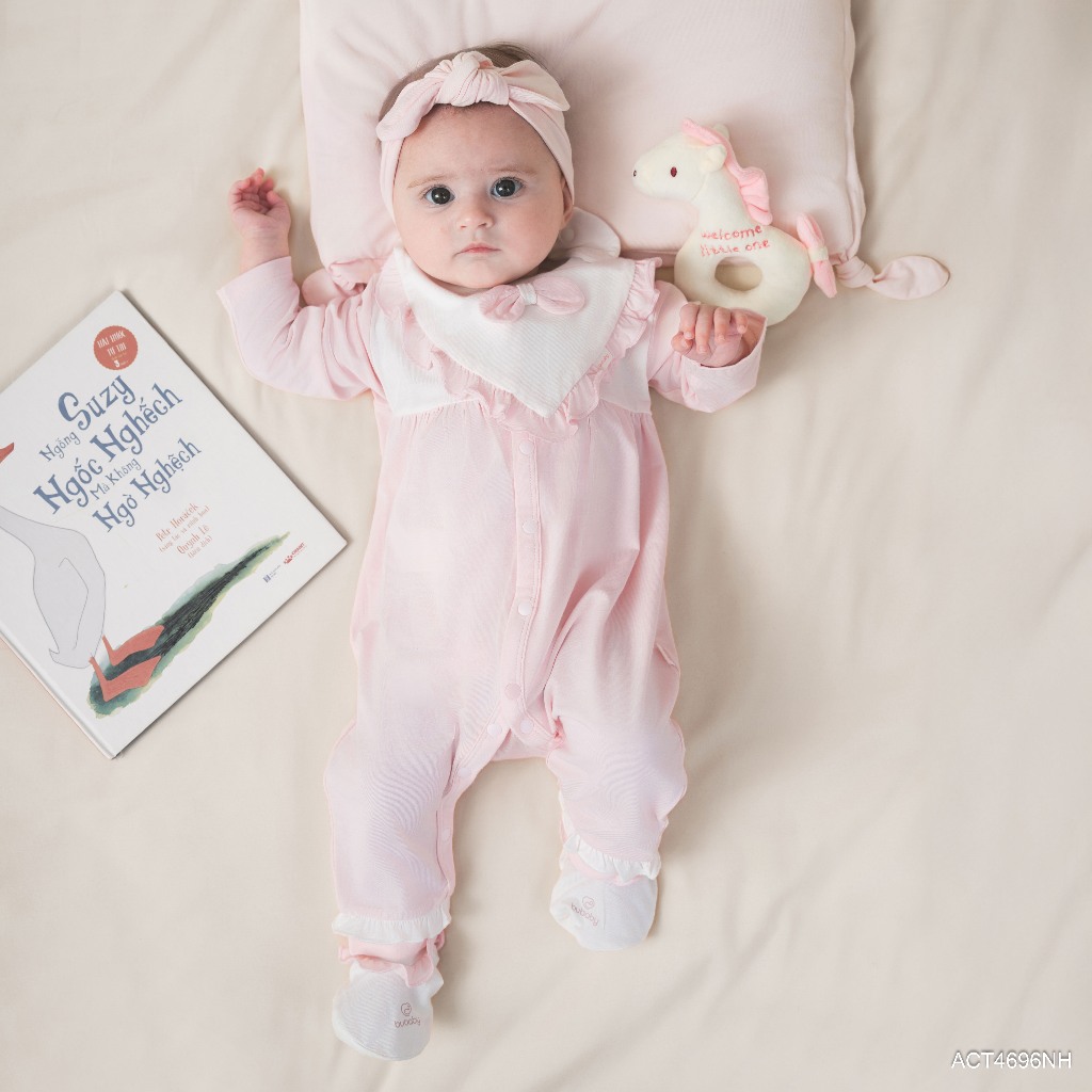 BU Baby Lục Lạc Thú Nhồi Bông Kích thích giác quan Cho Bé Nhỏ Xinh, Êm Ái, Bé Cầm Là Mê I ACT4696NX