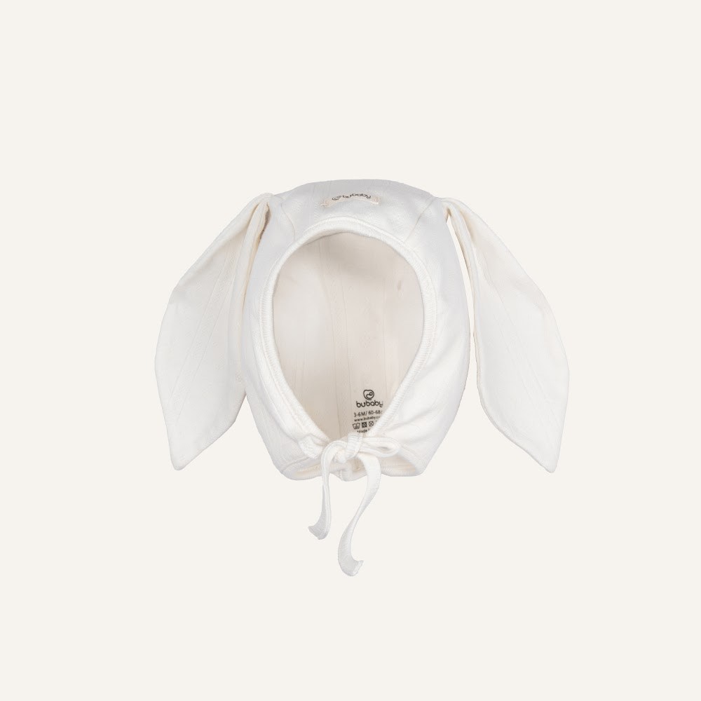 (1M-12M) Mũ Bonnet tai thỏ Siro Jacquard BU Baby ASR194306 | Phụ kiện sơ sinh chính hãng