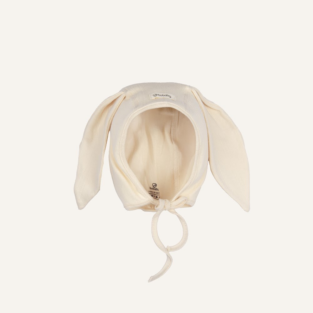 (1M-12M) Mũ Bonnet tai thỏ Siro Jacquard BU Baby ASR194306 | Phụ kiện sơ sinh chính hãng
