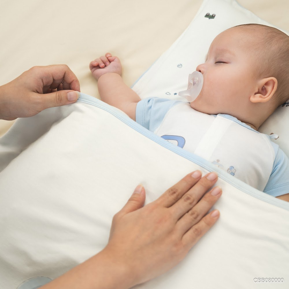 BU Baby Set Phụ kiện Chăn, Gối, Gối chặn cho bé Little Car Bambus CBB080000 | Phụ kiện chính hãng