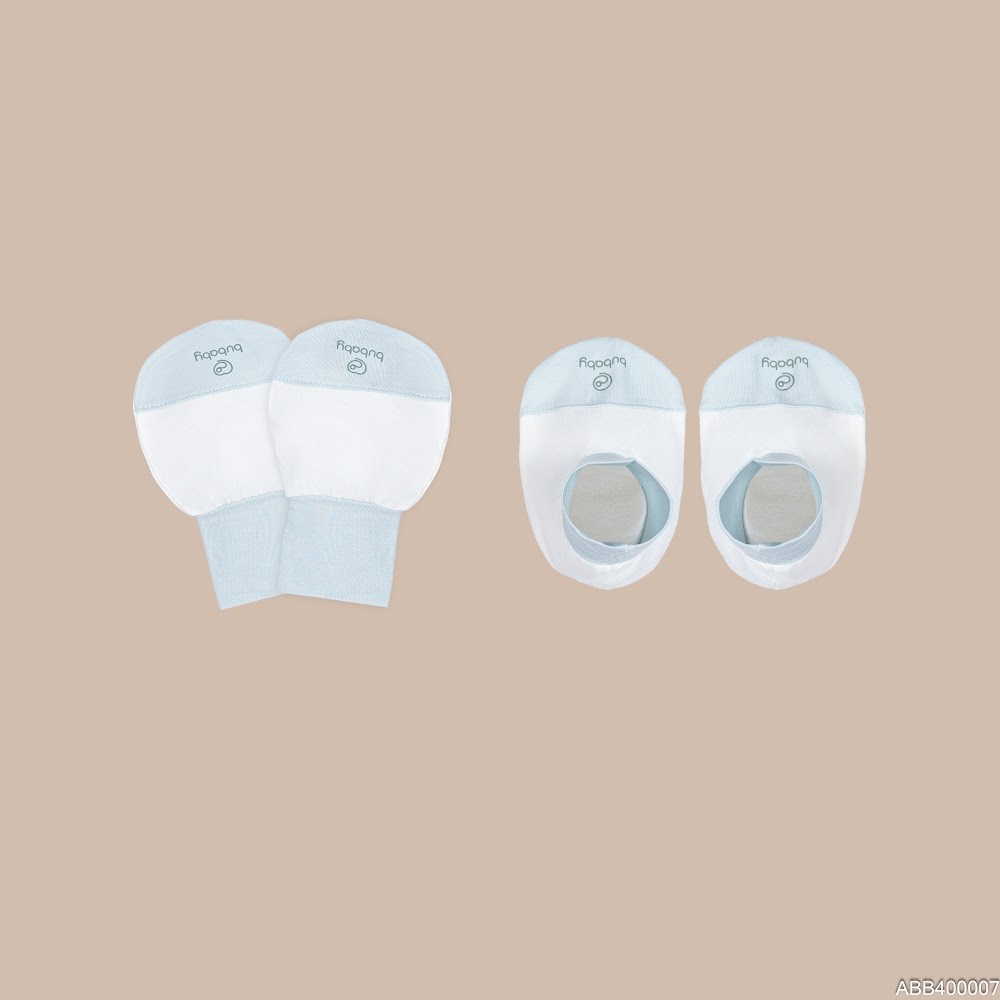 BU Baby Set Phụ kiện Bộ bao chân, bao tay và Mũ Little Car BU Baby ABB400007| Phụ kiện chính hãng