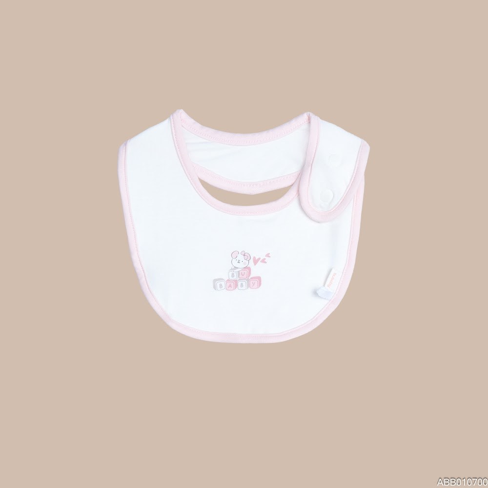 BU Baby Yếm cài lệch BU Bamboo ABB010700 | Phụ kiện sơ sinh chính hãng