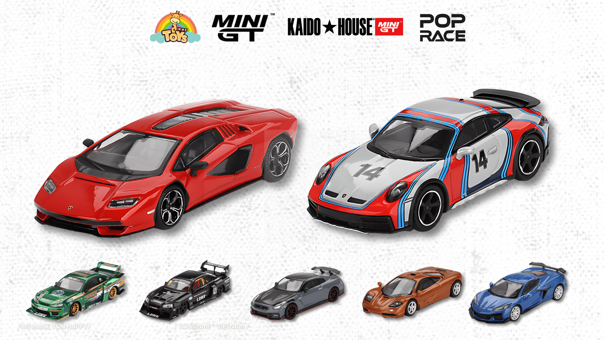MINI GT - POPRACE - KAIDO HOUSE