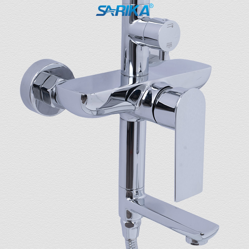 Sen Cây Nóng Lạnh SARIKA® SR037 Đồng Thau Mạ Crom