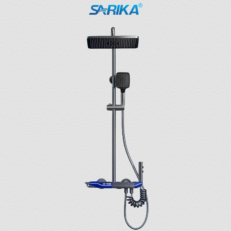 Sen Cây Phím Đàn Nóng Lạnh SARIKA® SR035 Đồng Thau Mạ Crom