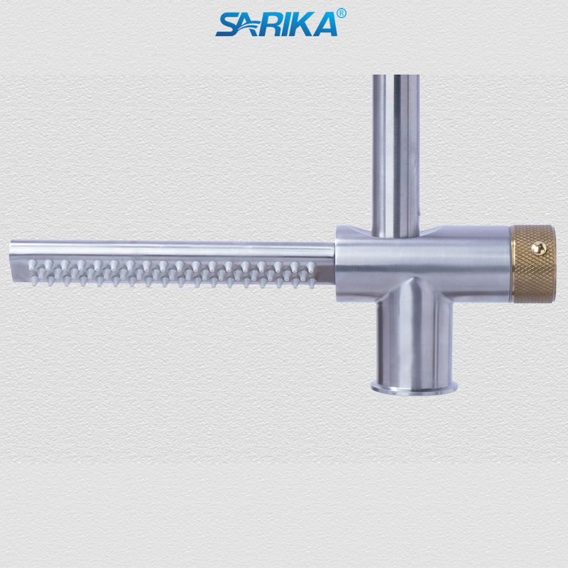 Vòi Rửa Chén Nóng Lạnh SARIKA® SR331 INOX 304 Máng Sối