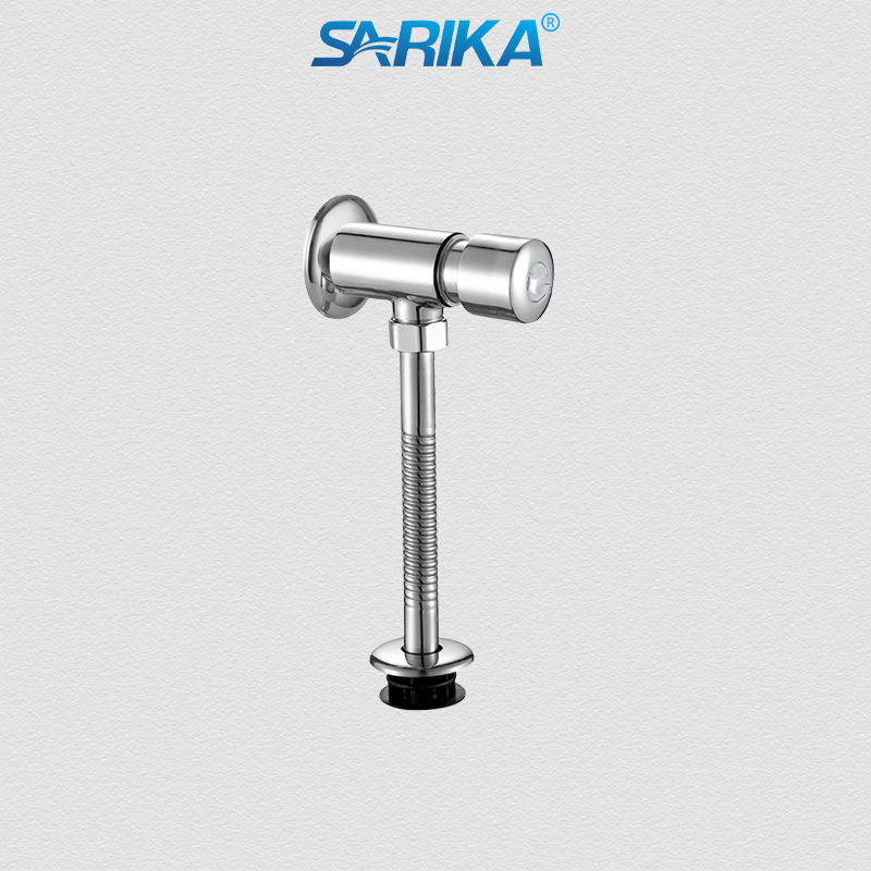 Xả Tiểu Nam Nhấn SARIKA® XT01 Đồng Thau Mạ Crom