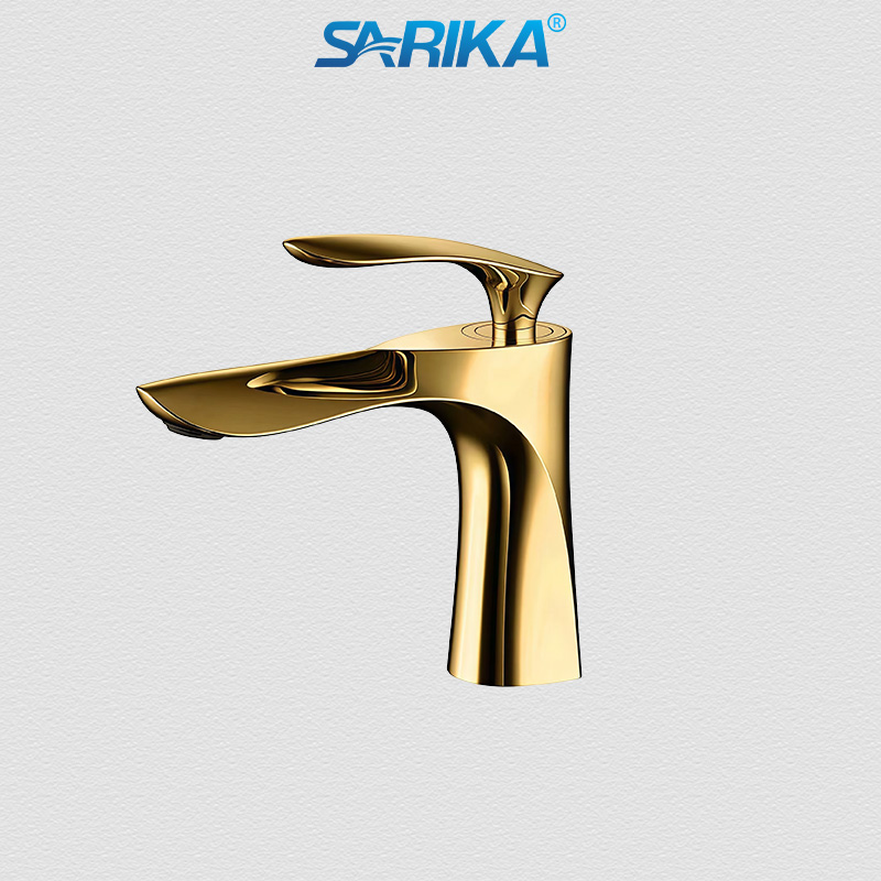 Vòi Lavabo Nóng Lạnh SARIKA® SR220 Đồng Thau Mạ Crom