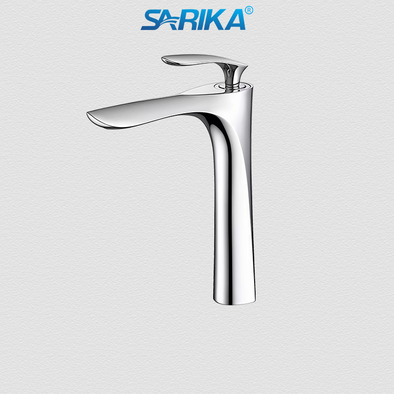 Vòi Lavabo Nóng Lạnh SARIKA® SR220 Đồng Thau Mạ Crom