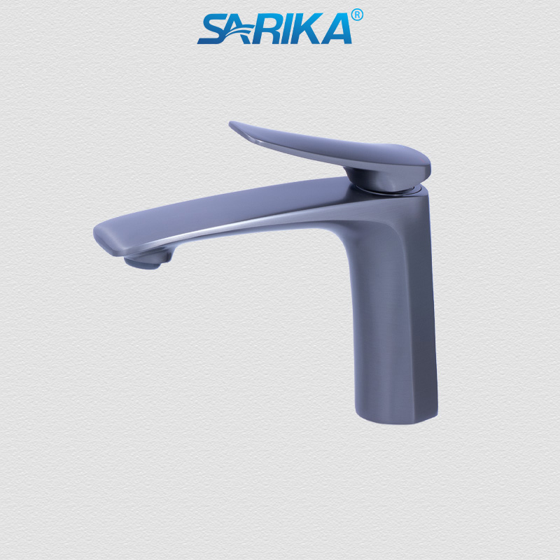 Vòi Lavabo Nóng Lạnh SARIKA® SR219 Đồng Thau Mạ Crom