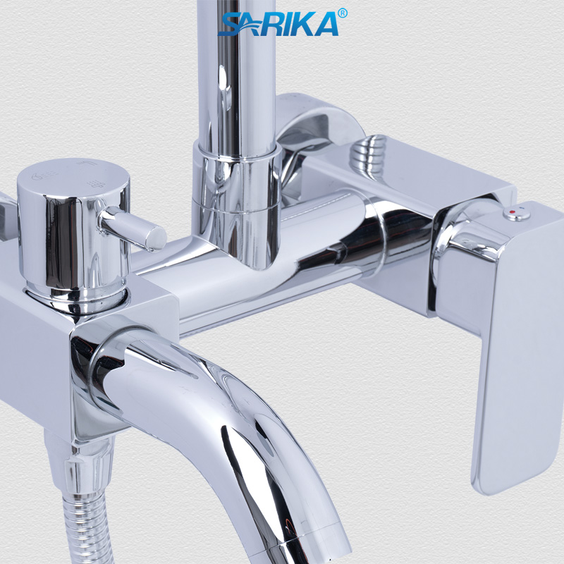 Sen Cây Nóng Lạnh SARIKA® SR022 Đồng Thau Mạ Crom