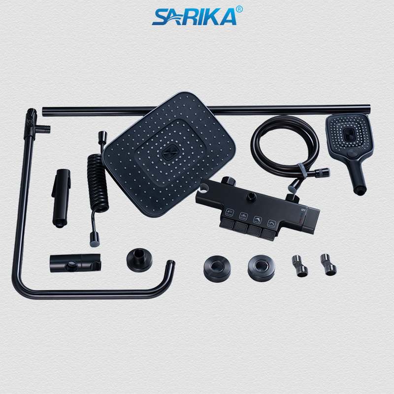 Sen Cây Phím Đàn Nóng Lạnh SARIKA® SR033 Đồng Thau Mạ Crom