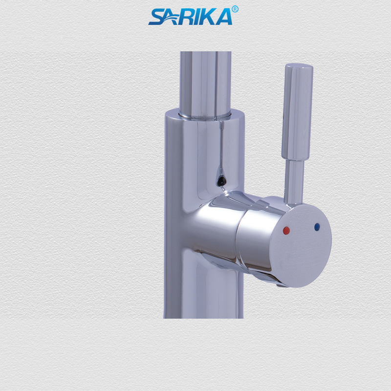 Vòi Rửa Chén Nóng Lạnh SARIKA® SR321 Đồng Thau Mạ Crom