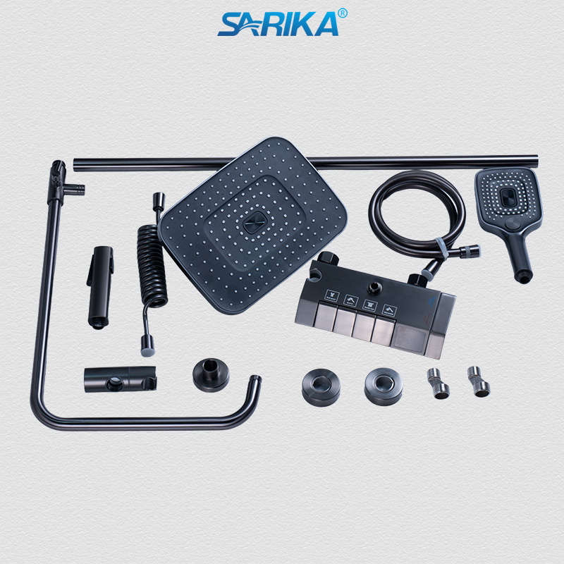 Sen Cây Phím Đàn Nóng Lạnh SARIKA® SR034 Đồng Thau Mạ Crom