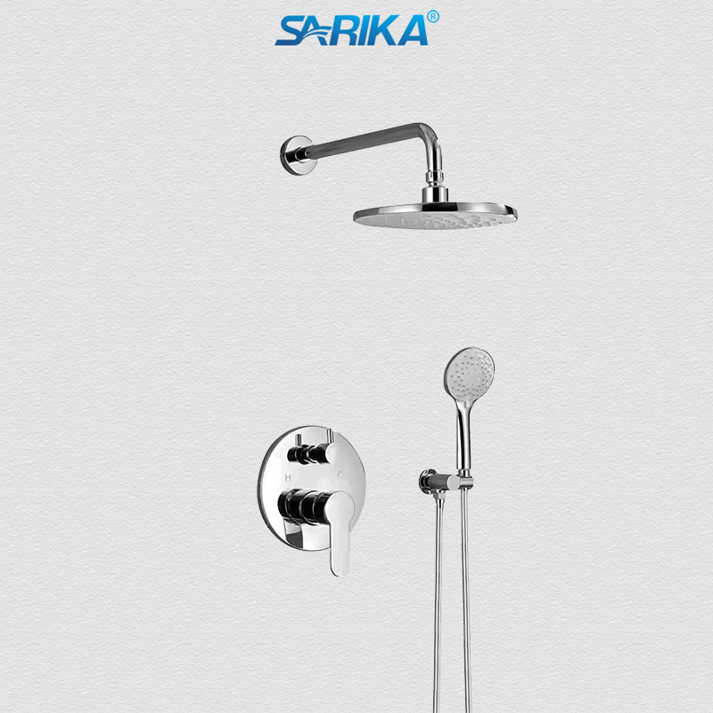 Sen Âm Tường Nóng Lạnh SARIKA® SR046 Đồng Thau Mạ Crom