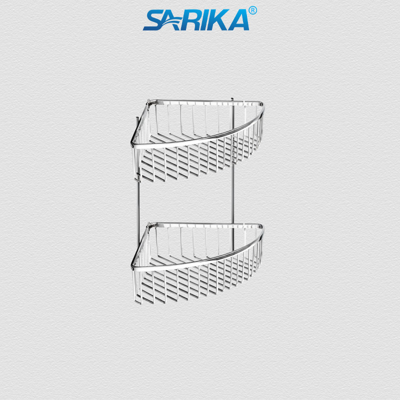 Kệ Góc 2 Tầng SARIKA® KG06 Khung Inox 304
