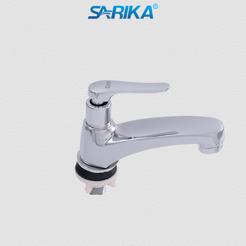 Vòi Lavabo Lạnh SARIKA® SR510 Đồng Thau Mạ Crom