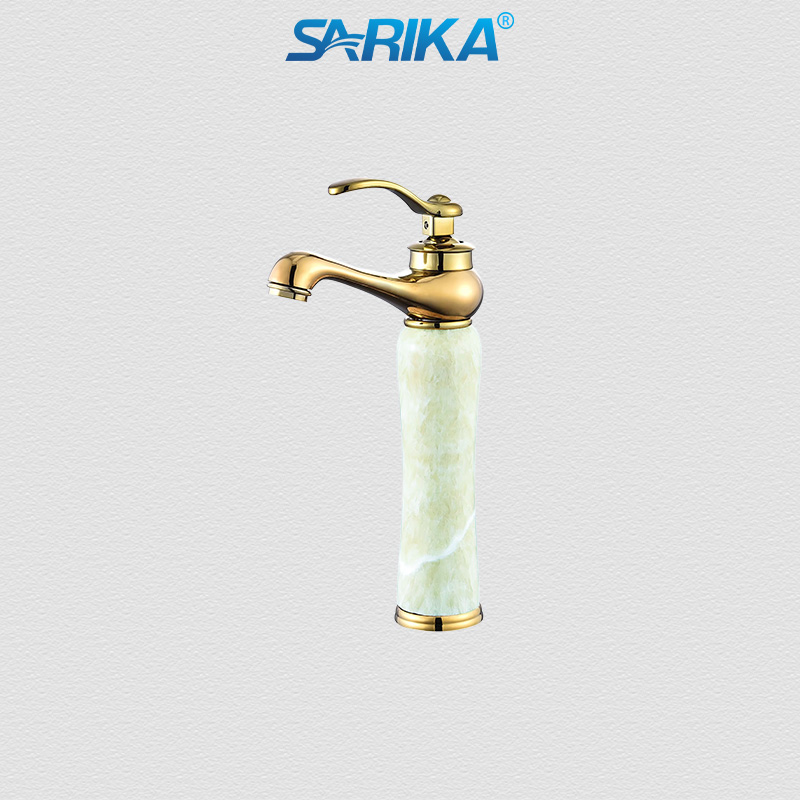 Vòi Lavabo Nóng Lạnh SARIKA® SR227 Đồng Thau Mạ Crom