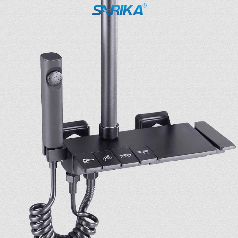 Sen Cây Phím Đàn Nóng Lạnh SARIKA® SR036 Đồng Thau Mạ Crom